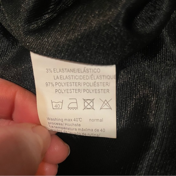 Chic Black Halter Mini Dress - Picture 9 of 11